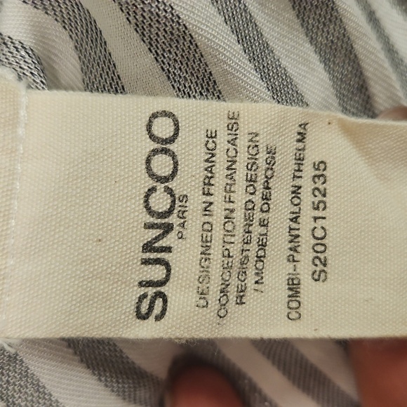 Suncoo Paris Thelma Jumpsuit With Lurex Details Size M - Picture 14 of 14